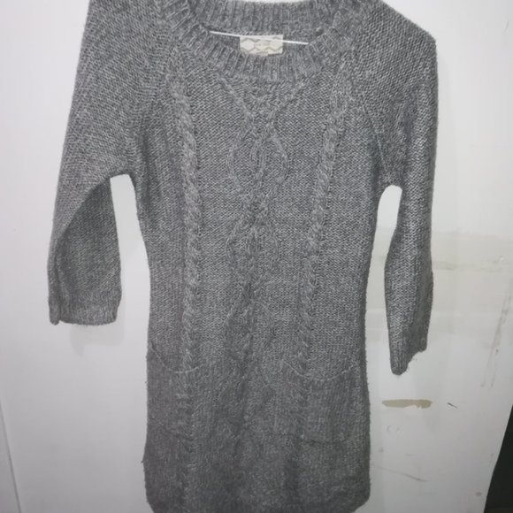 Long grey sweater S - Picture 1 of 3